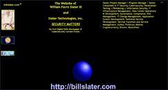 Desktop Screenshot of billslater.com